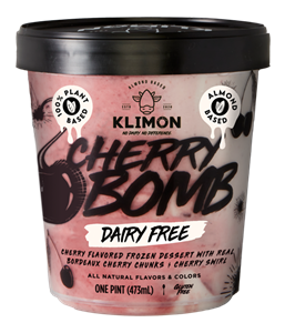 Klimon, Non-Dairy Desserts, Cherry Bomb (Pint)