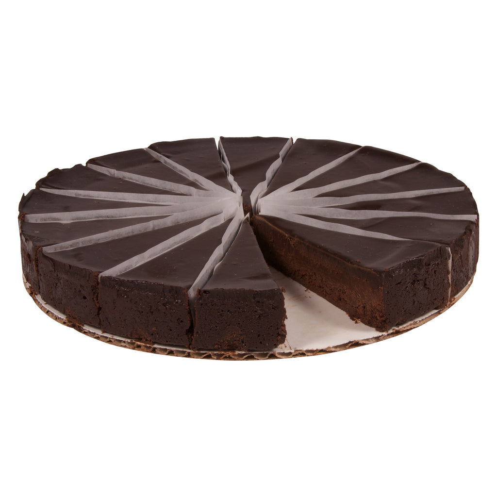 Sweet Street, Flourless Chocolate Torte (1 Count) sliced