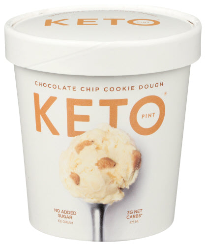 Keto Pint - Chocolate Chip Cookie Dough (Pint)