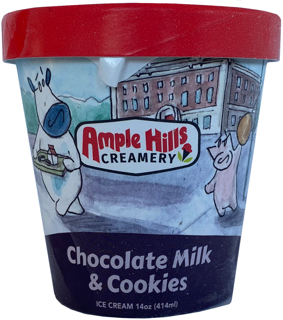 Ample Hills, Chocolate Milk & Cookies Ice Cream (Pint)