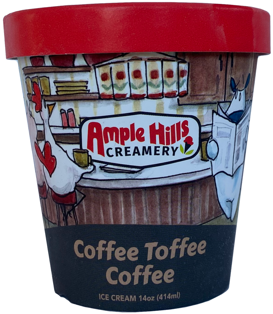 Ample Hills, Coffee Toffee Coffee Ice Cream (Pint)