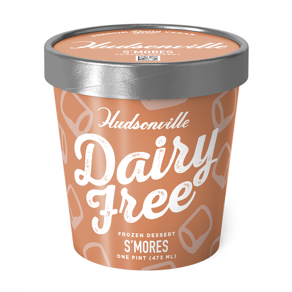 Husdonville Ice Cream, Dairy Free S'mores (Pint)