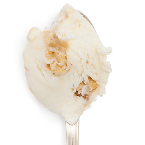 Jeni's - Brown Butter Almond Brittle (Pint) scoop
