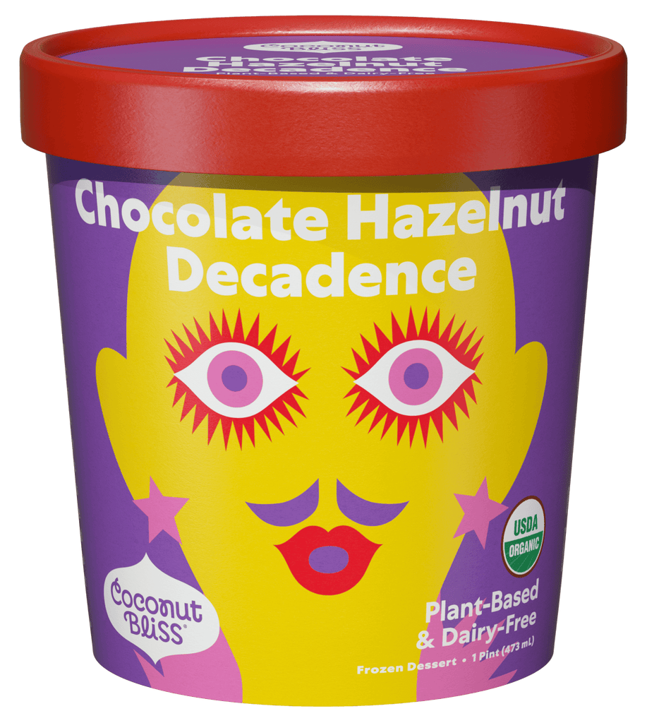 Coconut Bliss - Chocolate Hazelnut Decadence (Pint)