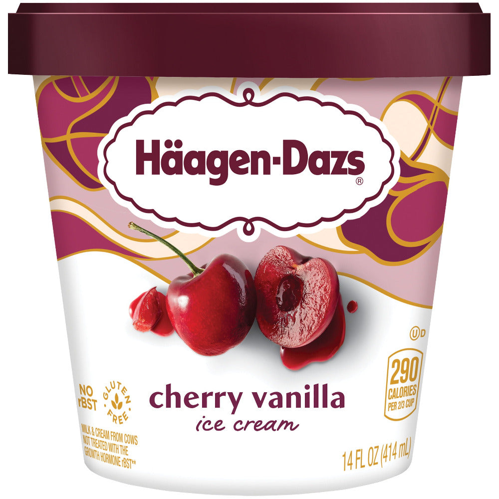 Haagen-Dazs Cherry Vanilla (Pint)