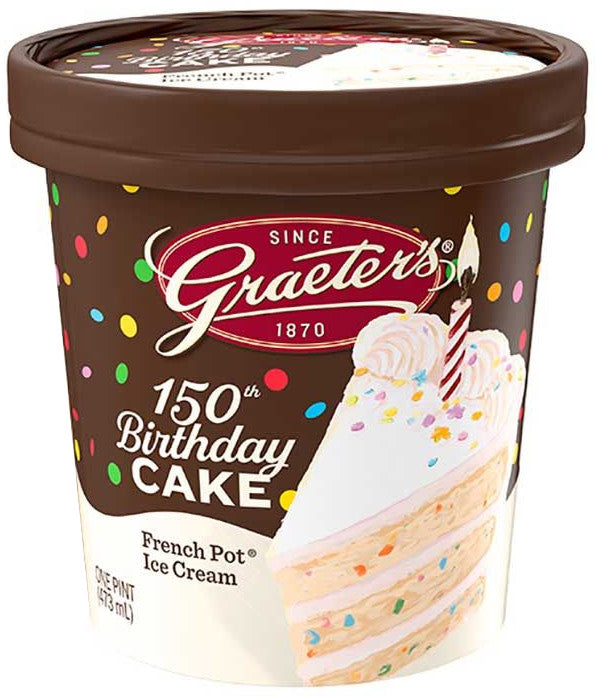 Graeter's Birthday Cake (Pint) icecreamsource
