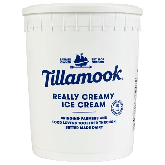 Tillamook, Coffee Almond Fudge Ice Cream - 3 Gallons