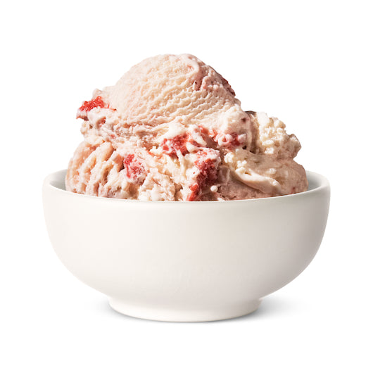 Tillamook, Oregon Strawberry Ice Cream - 3 Gallons bowl