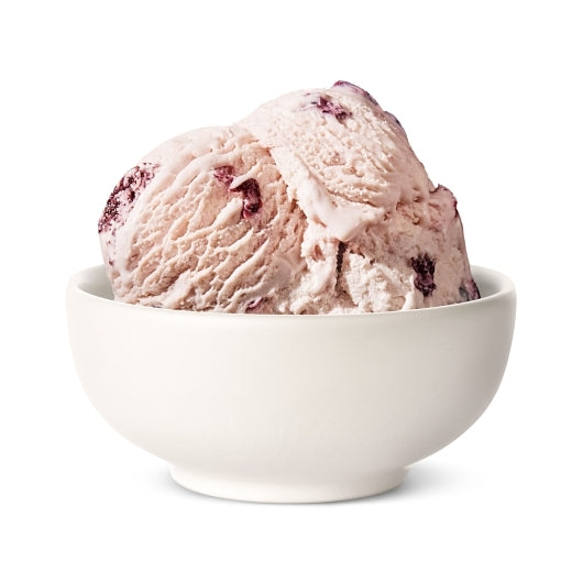 Tillamook, Oregon Dark Cherry Ice Cream - 3 Gallons bowl