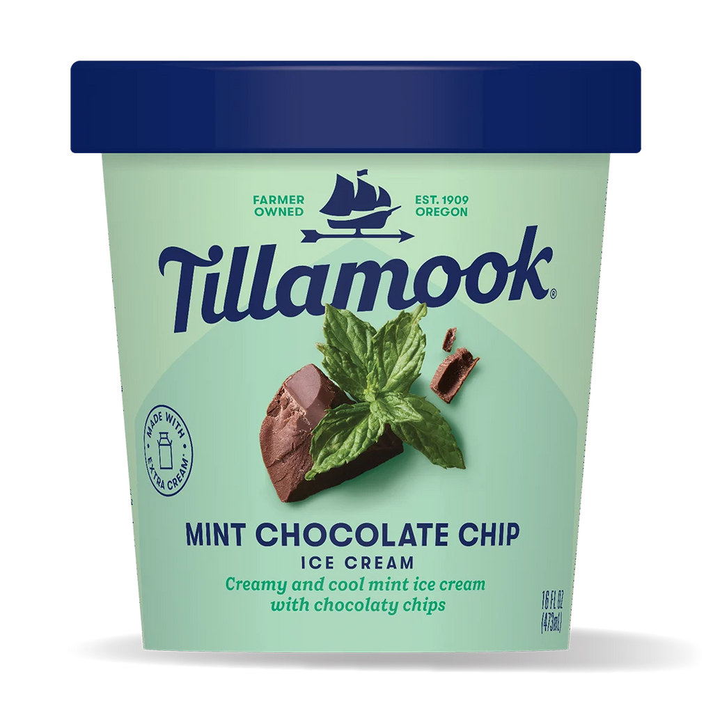 Tillamook, Mint Chocolate Chip (Pint)