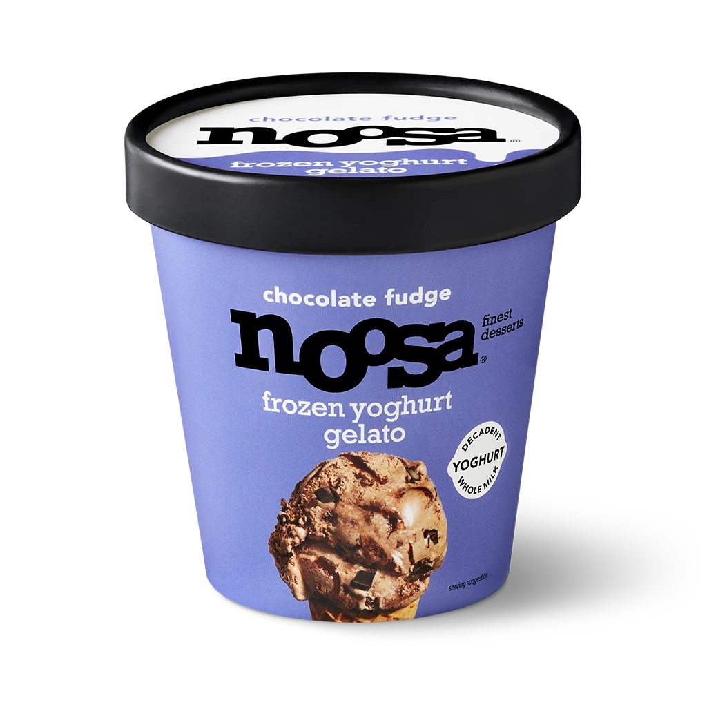 noosa Frozen Yogurt Gelato - Chocolate Fudge (Pint)