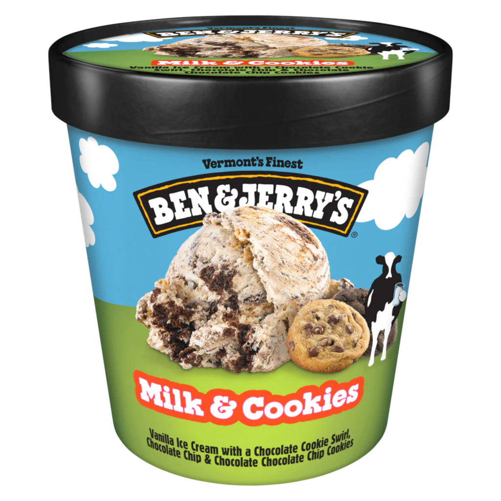Ben & Jerry's Milk & Cookies