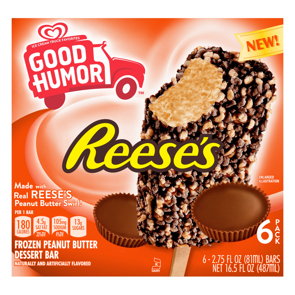 Good Humor, Reese's Bar, 2.75 oz. (6 Count)