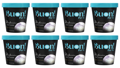 Buon! Per Te, Blueberries & Cream (8 Pints)