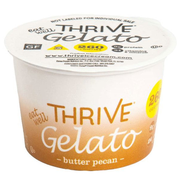 Thrive Gelato - Butter Pecan - 4 oz Cup (case of 36)