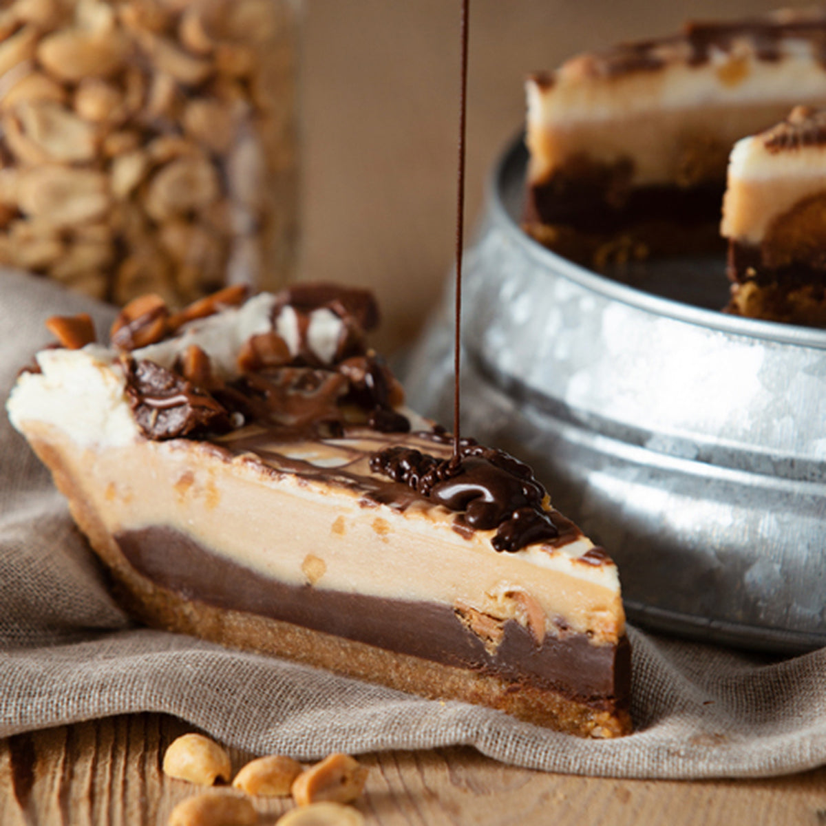 Sweet Street, Reese's Chocolate Peanut Butter Pie (1 Count) – icecreamsource