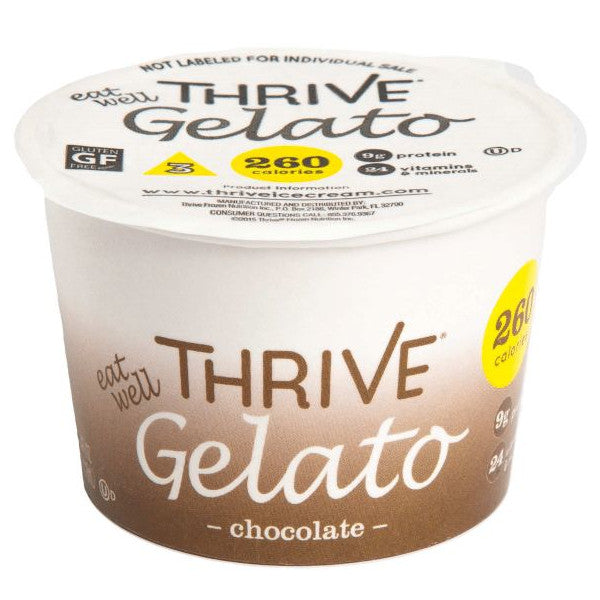 Thrive Gelato - Chocolate - 4 oz Cup (case of 36)