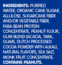 Arctic Zero, Non-Dairy Desserts, Chocolate Peanut Butter (Pint) ingredients
