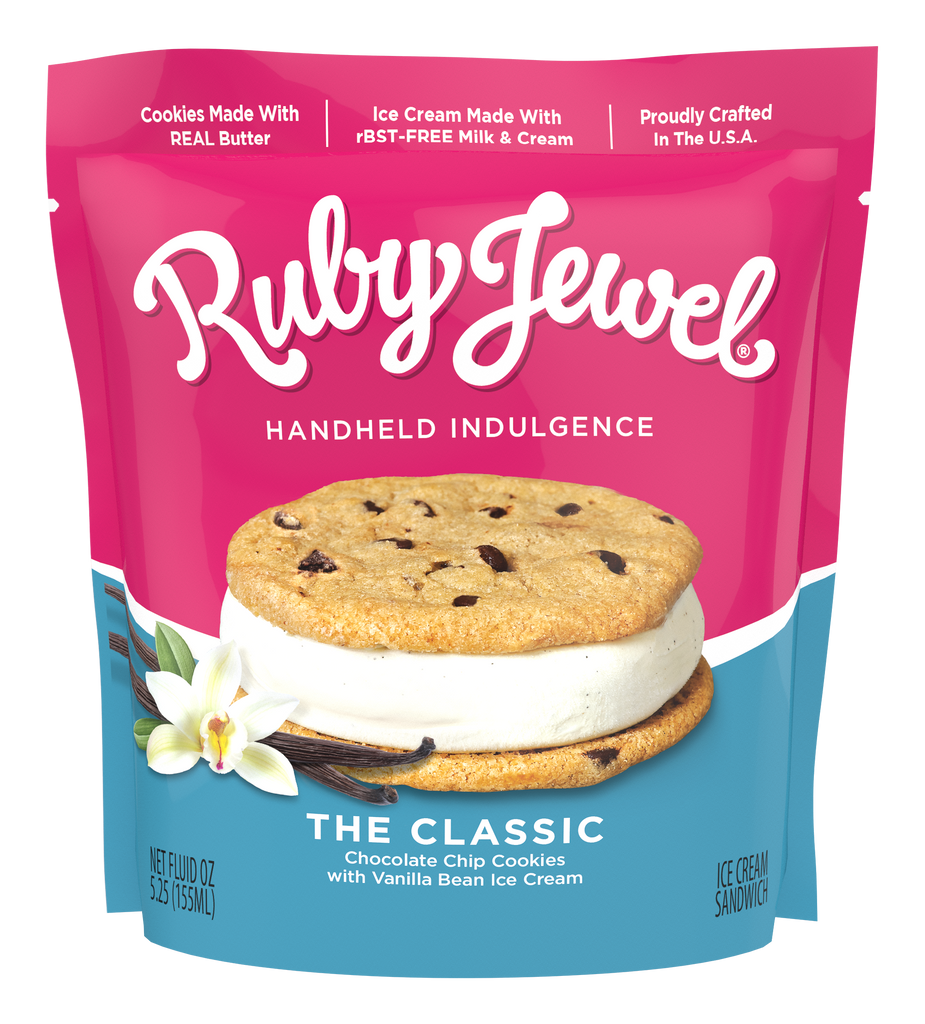 Ruby Jewel - The Classic Ice Cream Sandwich 5.25 oz (10 count)
