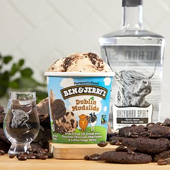 Ben & Jerry's - Dublin Mudslide Ice Cream (Pint) display