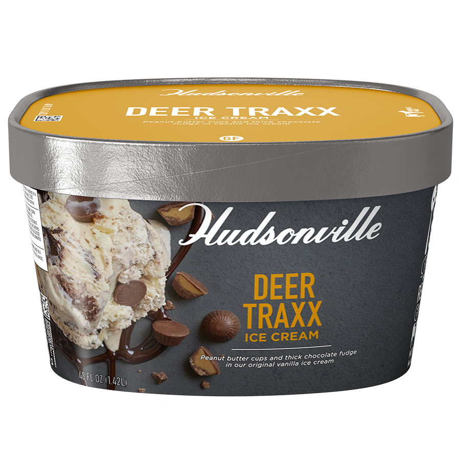 Husdonville Ice Cream, Deer Traxx (48oz Carton)