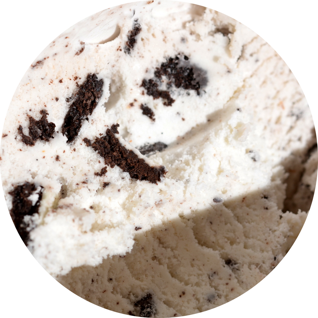 Breyer's, Cookies & Cream Ice Cream, Pint (1 Count) scoop