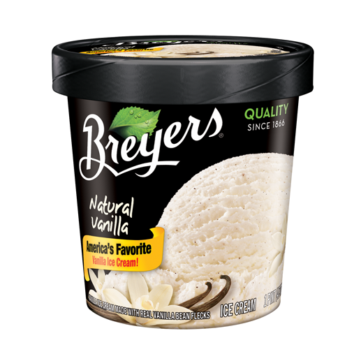 Breyer's Vanilla Ice Cream (Pint) – icecreamsource