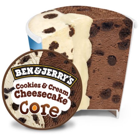Ben & Jerry's Cookies & Cream Cheesecake Core (Pint)