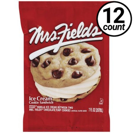 Mrs Fields Ice Cream Cookie Sandwich (Case of 12)