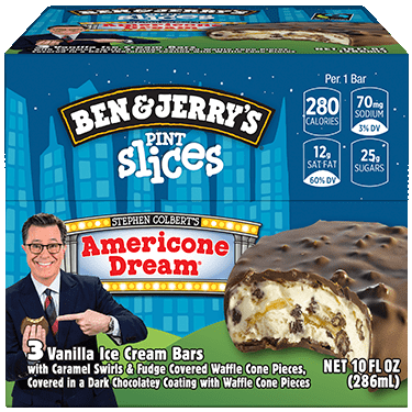 Ben & Jerry's Pint SLICES - Americone Dream® - Box of 3