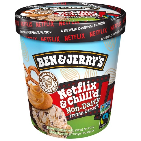 Ben & Jerry's Non-Dairy Netflix & Chill'd Ice Cream (Pint)