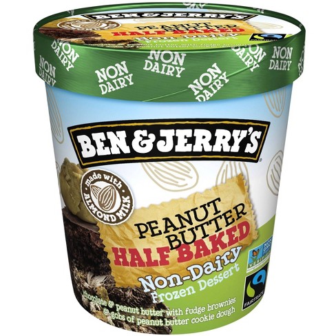 Ben & Jerry's - Non Dairy Peanut Butter Half Baked (Pint)