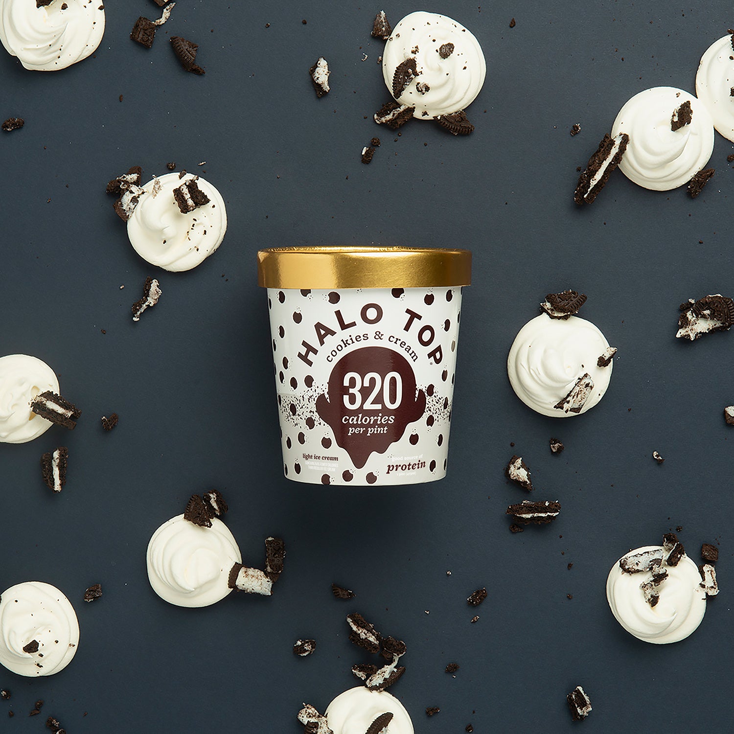 Cookies And Cream Ice Cream Halo Top® 1607