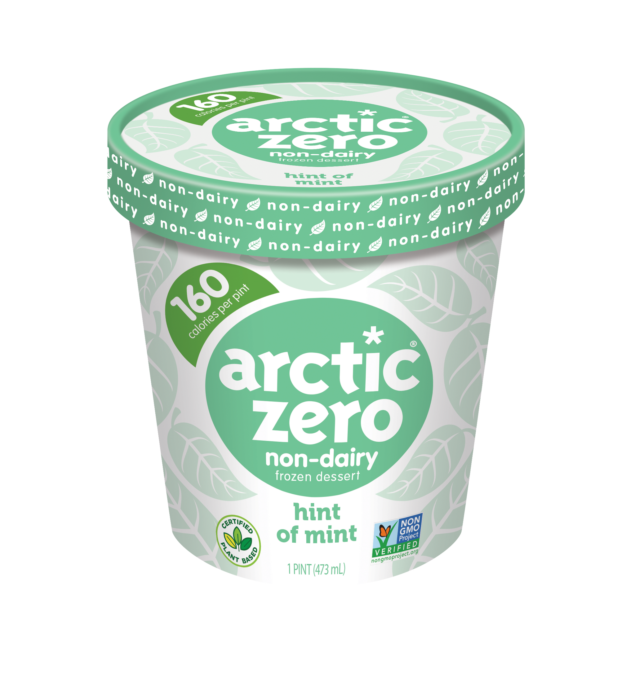 Arctic Zero, Non-Dairy Desserts, Hint of Mint (Pint) – icecreamsource