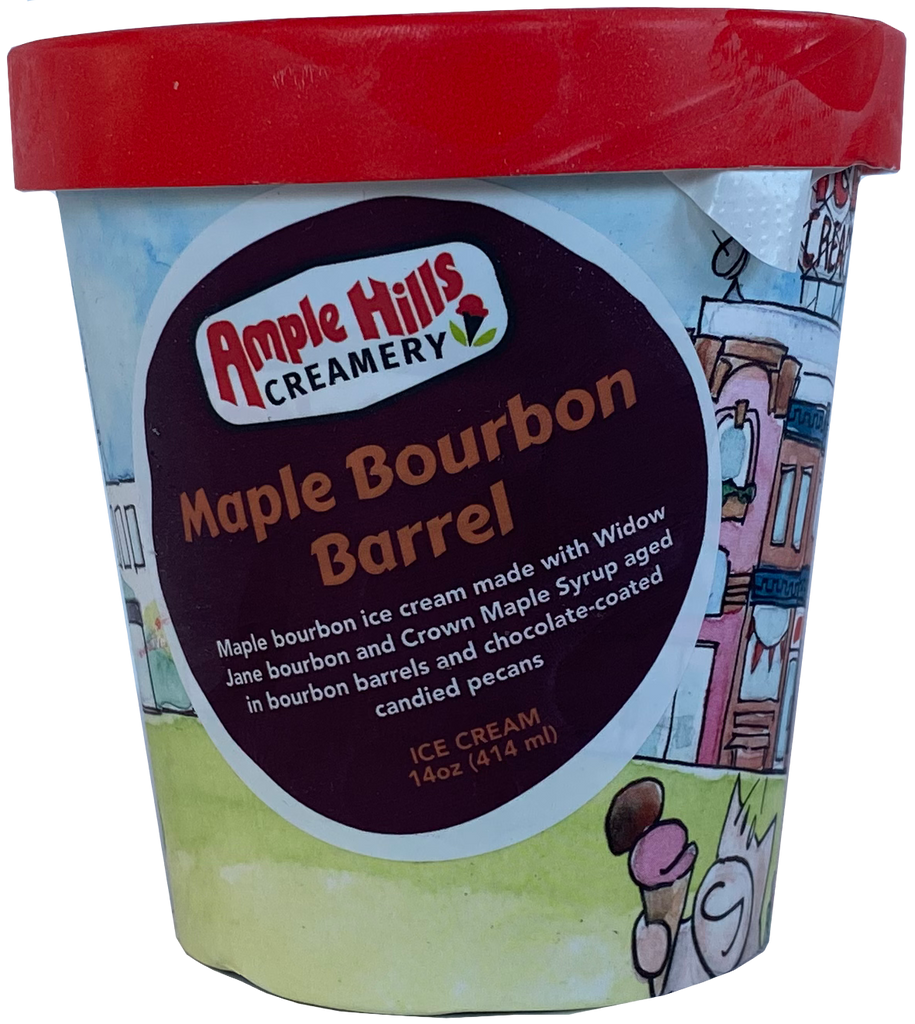 Ample Hills, Maple Bourbon Barrel Ice Cream (Pint)