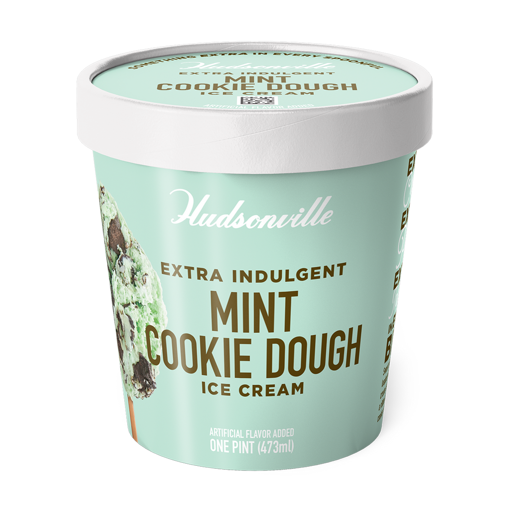 Husdonville Ice Cream, Mint Cookie Dough (Pint)