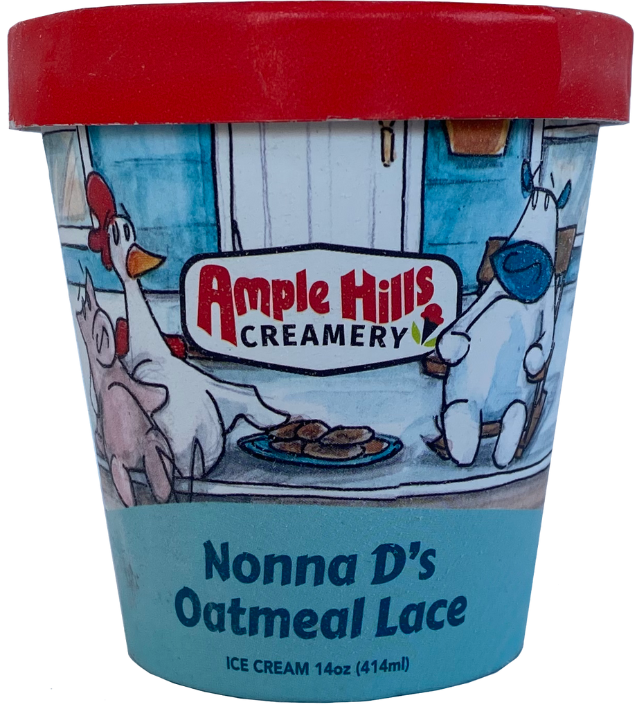 Ample Hills, Nonna D's Oatmeal Lace Ice Cream (Pint)
