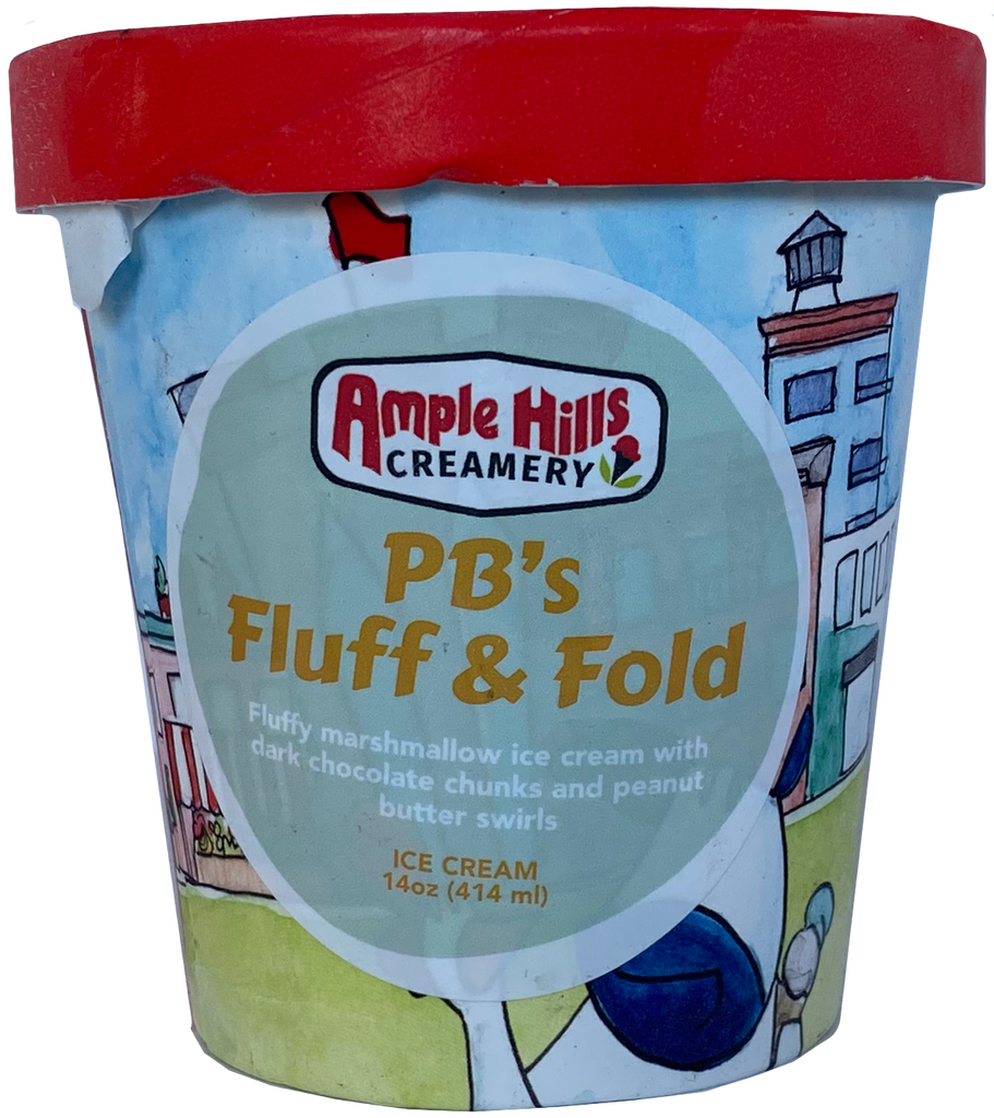 Ample Hills, Pb's Fluff & Fold Ice Cream (Pint)
