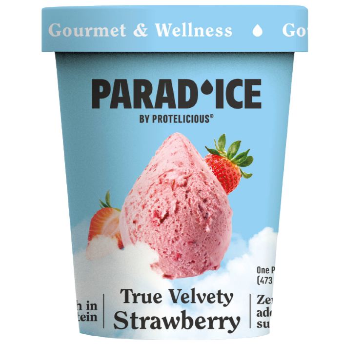 Parad'ice, True Velvety Strawberry (Pint)
