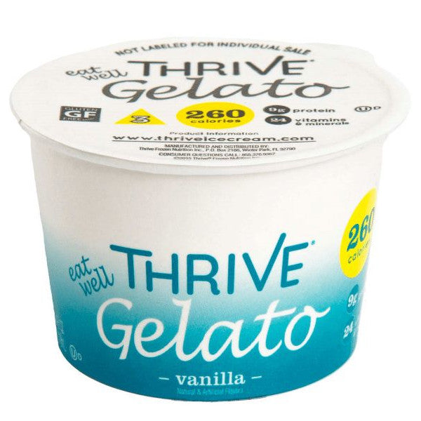 Thrive Gelato - Vanilla - 4 oz Cup (case of 36) – icecreamsource