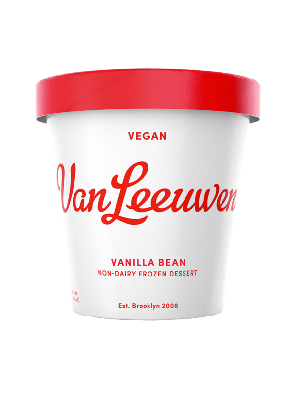 Van Leeuwen, Vanilla Bean Vegan Ice Cream (Pint) icecreamsource