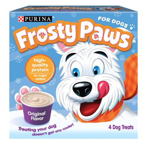 Frosty Paws, Original Flavored Dog Ice Cream Cup, 3.25oz (4 Count)
