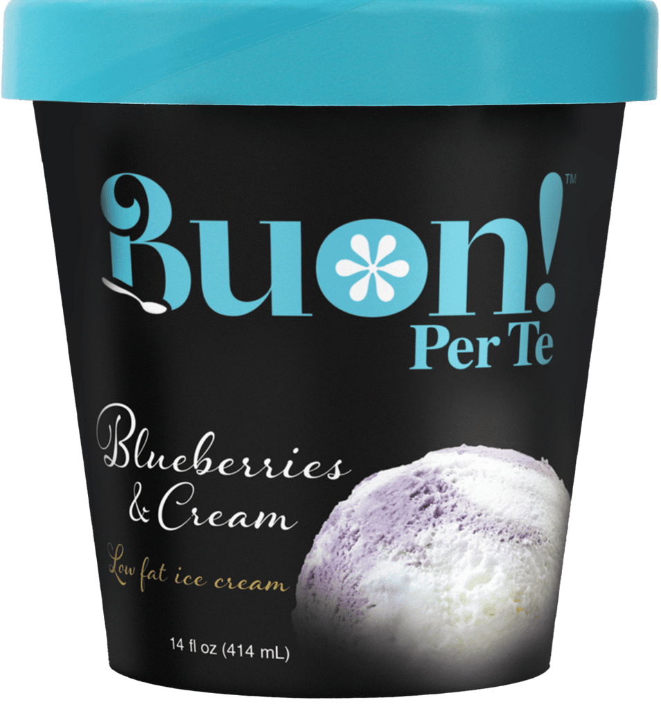 Buon! Per Te, Blueberries & Cream (1 Pint)