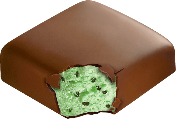 Klondike, Mint Chocolate Chip Bar, 4 oz. (6 Count) open bar