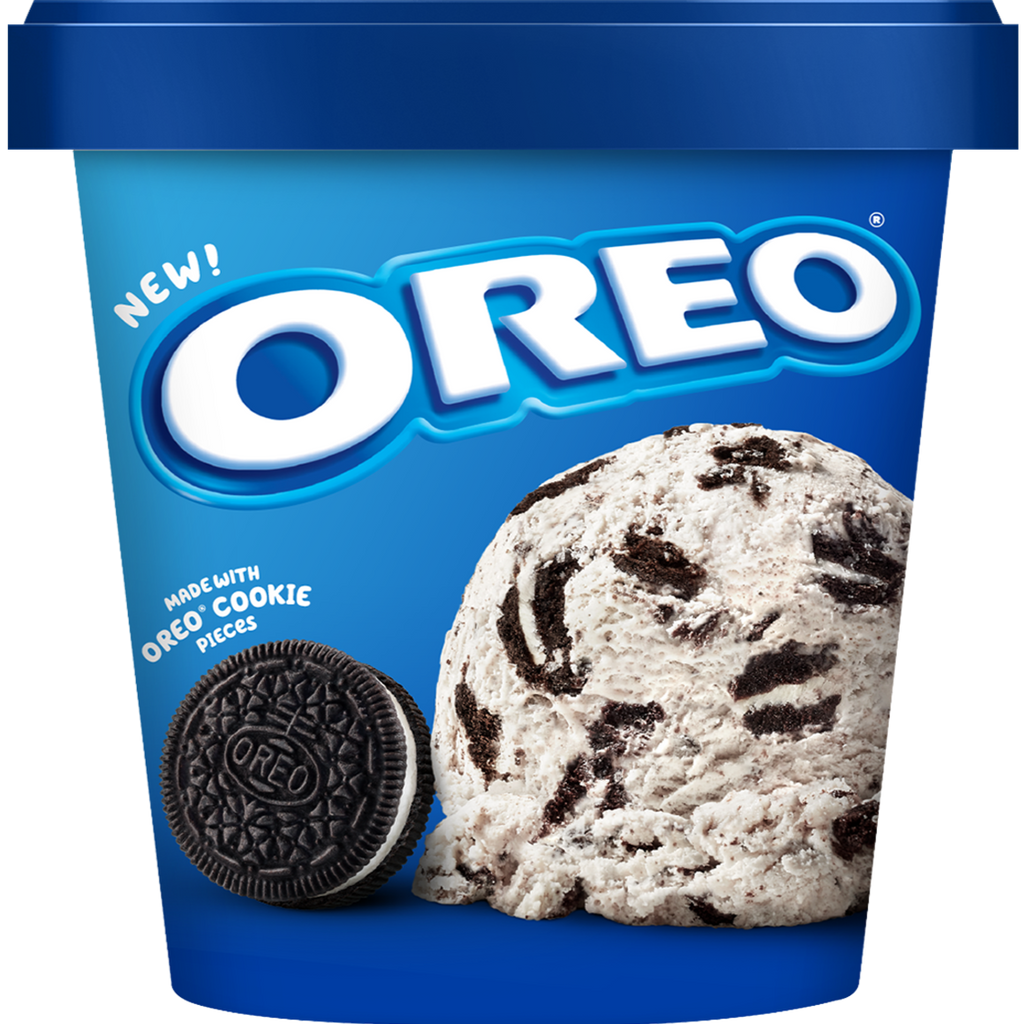 Oreo, Cookies & Cream Ice Cream, Pint (1 Count)