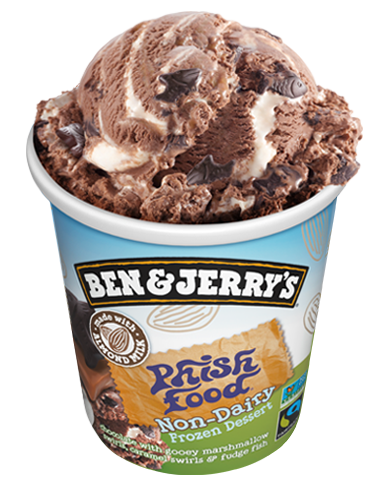 Ben & Jerry's - Phish Food NON-DAIRY Ice Cream (Pint) open