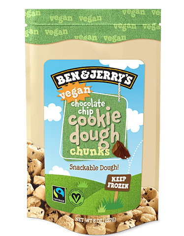 Ben & Jerry's, Vegan Chocolate Chip Cookie Dough Chunks, 8 oz. (1 count)