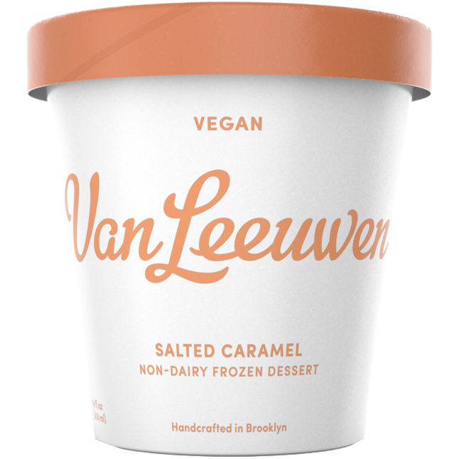 Van Leeuwen, Salted Caramel - Vegan Cashew Milk Ice Cream (Pint)